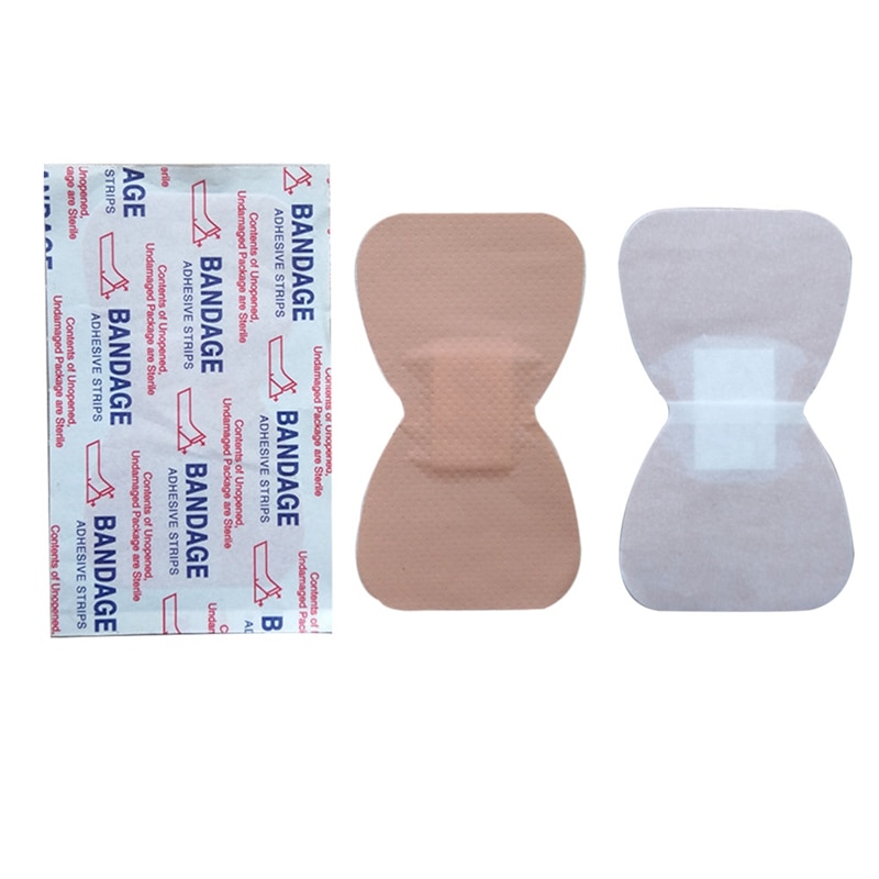 10 Stks/set Vlinder Shapewaterproof Ademend Band Aid Hemostase Lijm Kleine Bandages Voor Kinderen Volwassen Wondverzorging