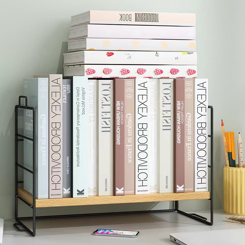 Desktop shelf desk bookshelf simple multi-layer Sorting and storage small shelves