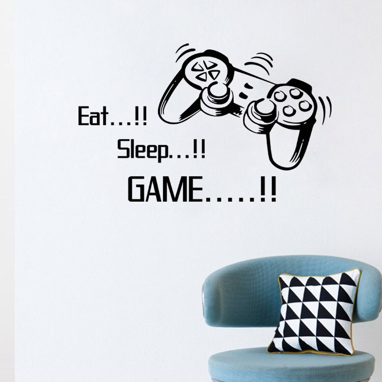 43*57CM Spel stickers Verwijderbare Bedchamber Versieren Stickers huishoudelijke versiering op de muur