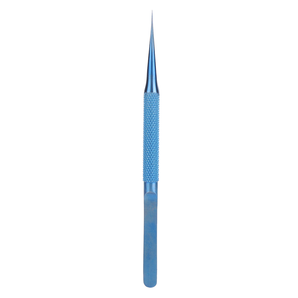 Tweezers BT-11/BT-15 Ti Alloy/Stainless Steel 0.15mm Pointed Straight/Elbow Repair Tweezers For Microscope Fingerprint Fly Line