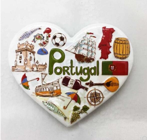 France, Germany, Italy Fridge Magnet Travel Souvenirs Home Decor Refrigerator Magnetic Stickers: 001