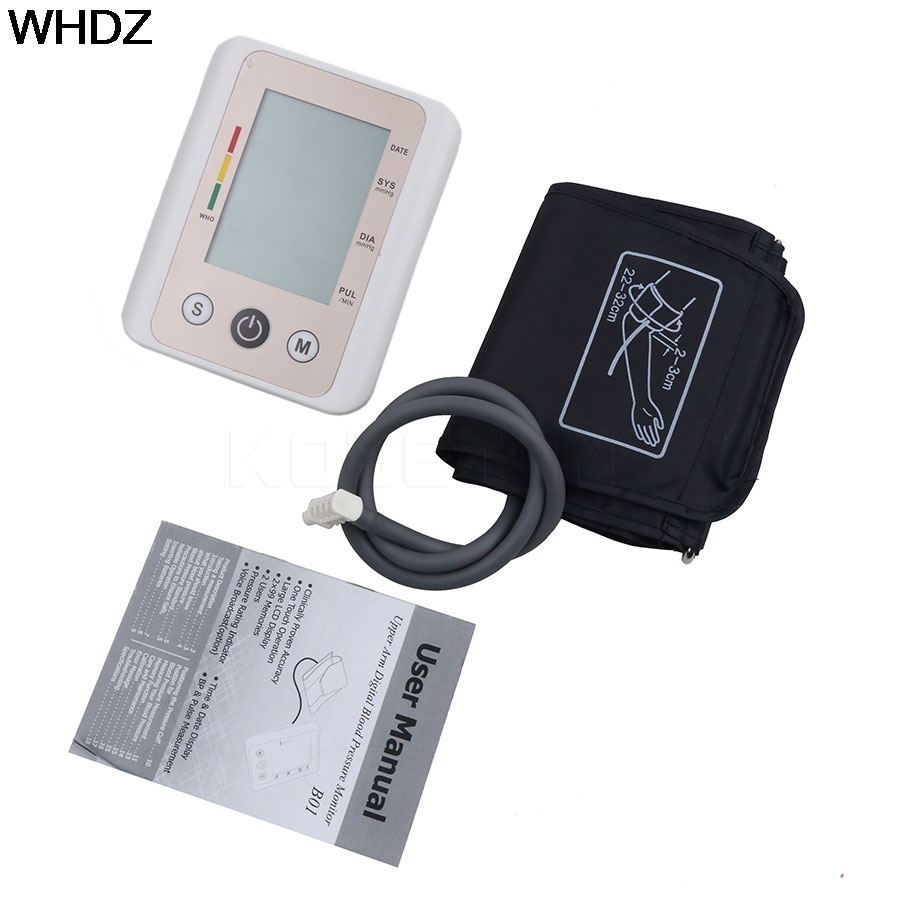 Hartslagmeter, digitale bovenarmbloeddrukmeter, tonometer, automatische tonometer, bloeddrukmeter