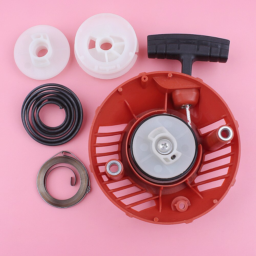 Terugslag Pull Starter Voor Husqvarna 128LD 128C 128CD 128R Driver Lente Katrol Kit Trimmer Vervanging Onderdeel