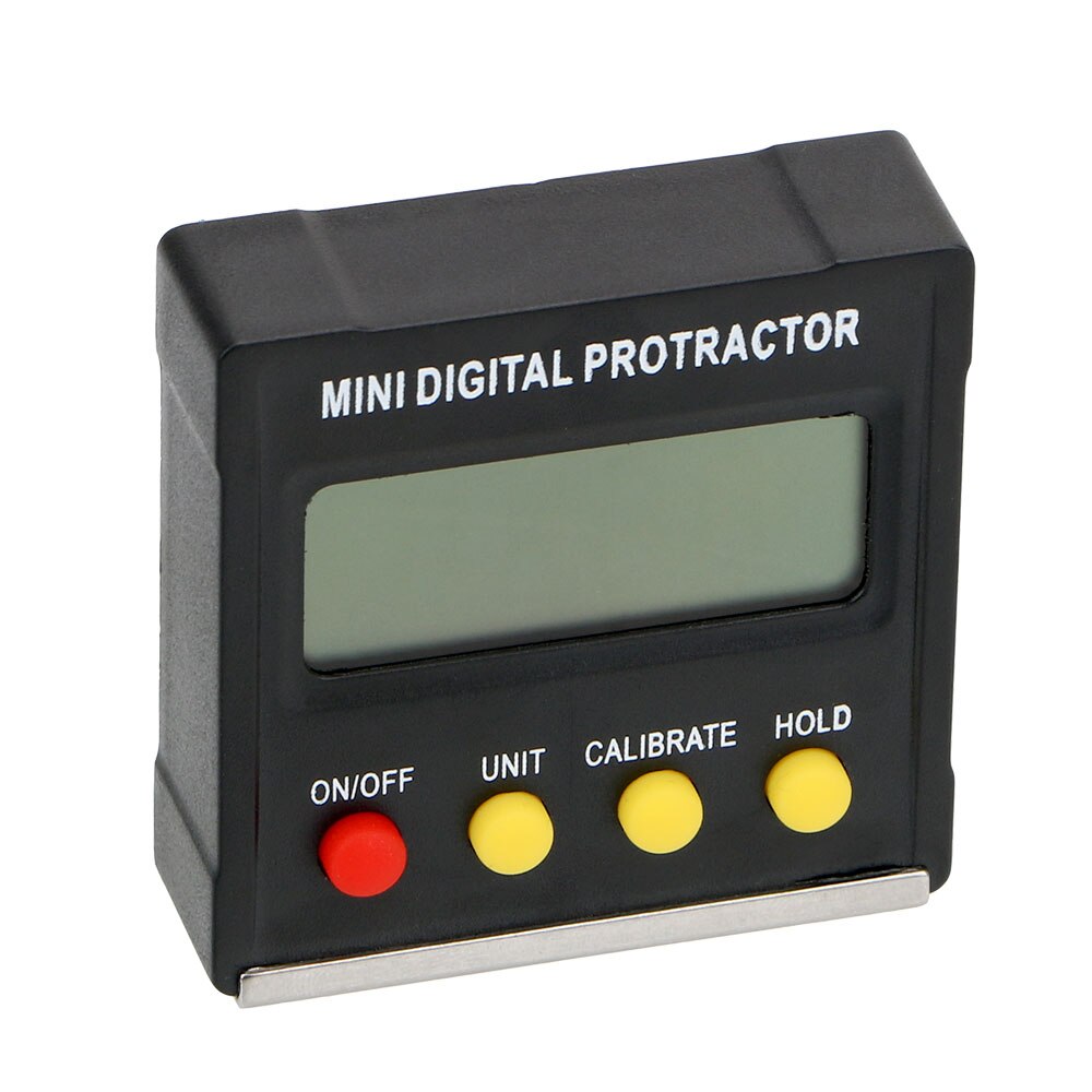 Magnetic Base 360 Degree Mini Digital Protractor Inclinometer Bevel Box Digital Angle Finder Electronic Level Box