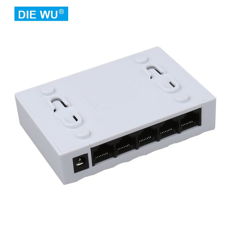 TXE034 5 Port Gigabit Ethernet Network Switch,Ethernet Splitter/Plug & Play/Fanless/Traffic Optimization/Unmanaged