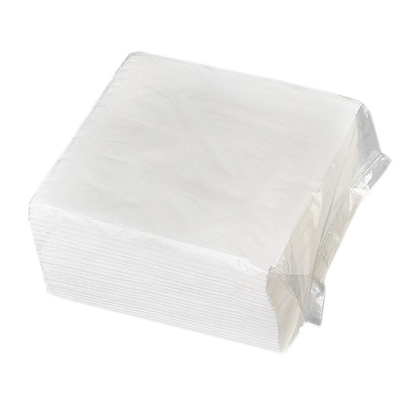 100 Pcs Solid 2-Laags Diner Servet Papier Servetten Drank Servetten