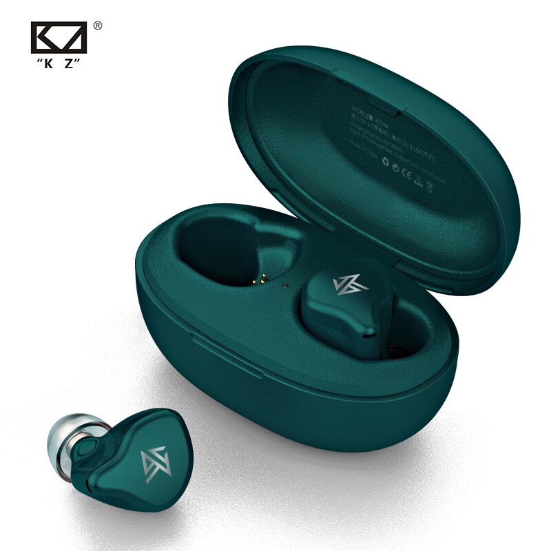 Auriculares inalámbricos KZ S1 S1D TWS auténticos auriculares KZ Bluetooth 5,0 1BA + 1DD auriculares deportivos híbridos HIFI portátiles con cancelación de ruido