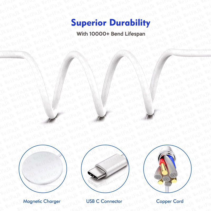 Apple Original Magsafe draadloze oplader voor iPhone 15 14 13 12 11 Pro Max SE Mini X XS XR 8 Plus snel opladen Type C Lightning-kabel