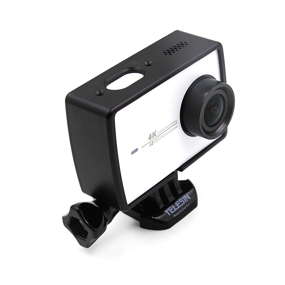 LANBEIKA Voor YI Duiken Onderwater Waterdichte Behuizing Case Bescherm Frame Rubber Cover Opbergtas Voor YI II Xiaoyi 2 4K Camera: XM34