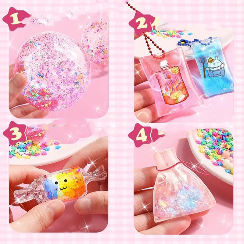 DIY artesanía pellizco juguete hacer juego de cintas de burbujas soplables sin marcar adhesivo de doble cara reutilizable Color Kit de Nano cinta adhesiva alta