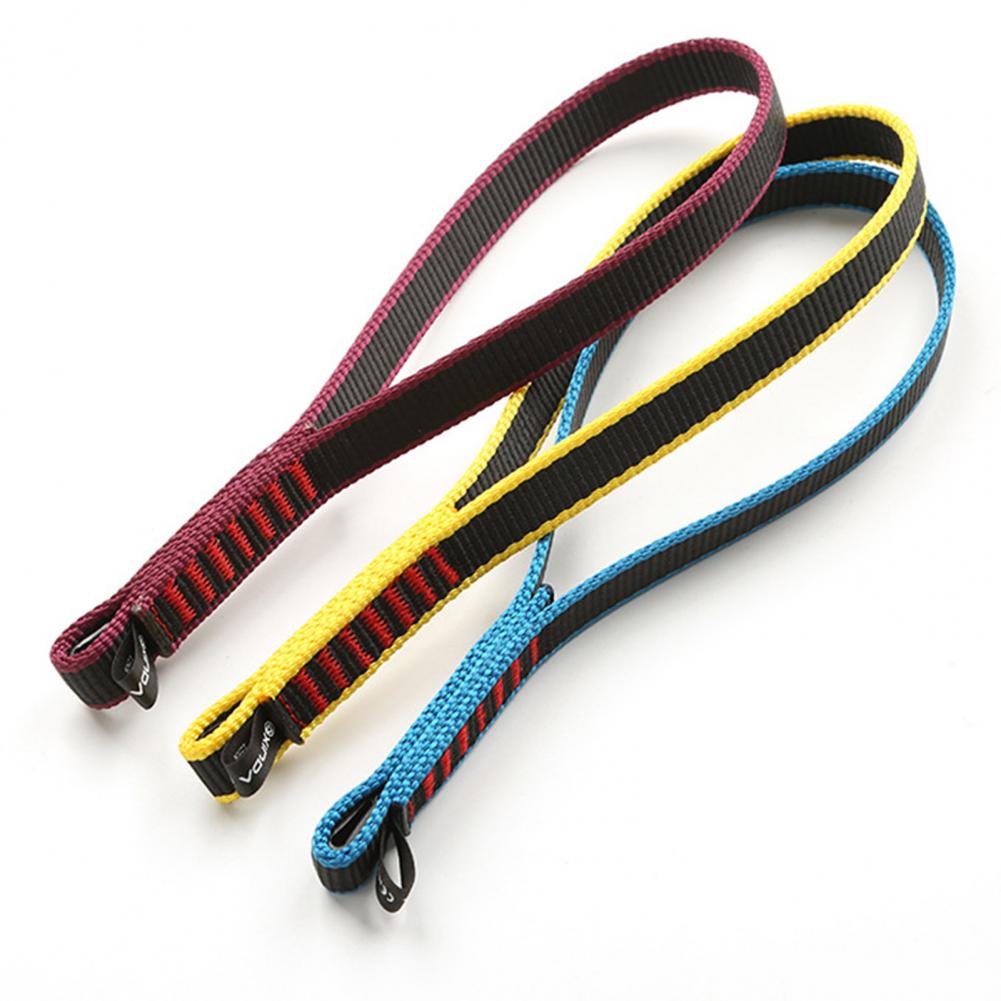 Spanband 16 mm breed Quick Draw Nylon Open Sling Bergbeklimmen Karabijnhaak Hardware Nylon klimuitrusting