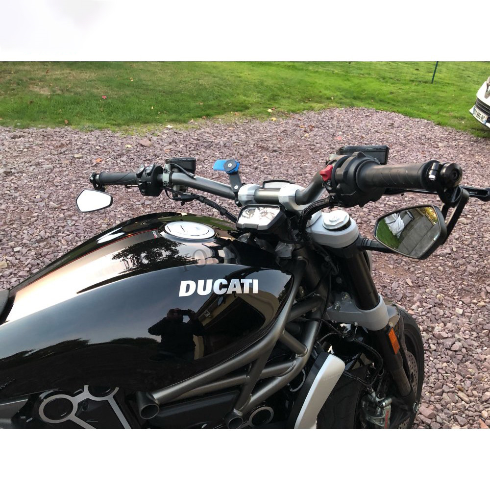 Espejo retrovisor para motocicleta YAMAHA, espejo con extremo de barra de 7/8 ", 22mm, xsr 300, mt-09, rastreador deportivo, fz400, bws, 125, t-max, 500, yzf-r3