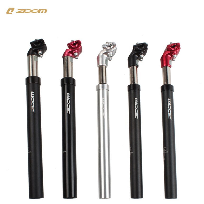 ZOOM-Tubo de asiento amortiguador para bicicleta de montaña, poste de asiento hidráulico de 27,2mm y 31,6mm, poste de aleación de aluminio