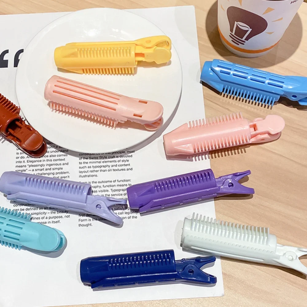 Pinzas rizadoras de pelo para mujer, pinzas para rizar el pelo, varillas para la permanente de raíces, rodillos de estilismo, herramientas de bricolaje esponjosas, Clip de volumen de raíz para mujer, 2 piezas