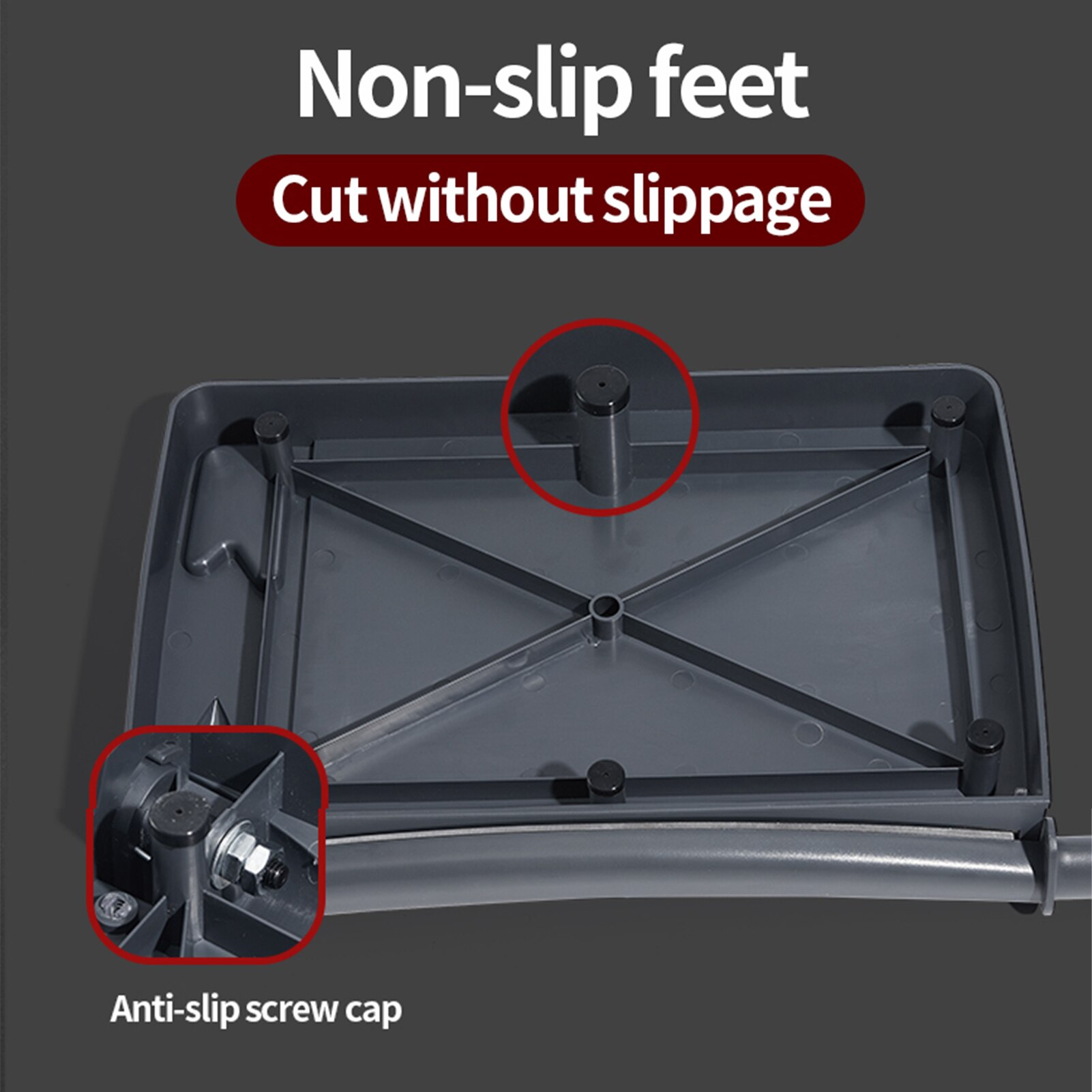 Mini Paper Trimmer Guillotine Cutter A4 Cut Length Desktop Paper Cutting Machine with Security Cutter Head Office Home Supplies