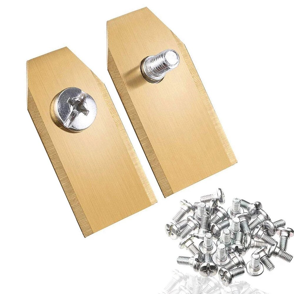 0.75Mm Gazon Robot Blade Silver Gold Gazon Mover Vervanging Mes Voor Gardena Husqvarna Automower Yardforce Tuingereedschap