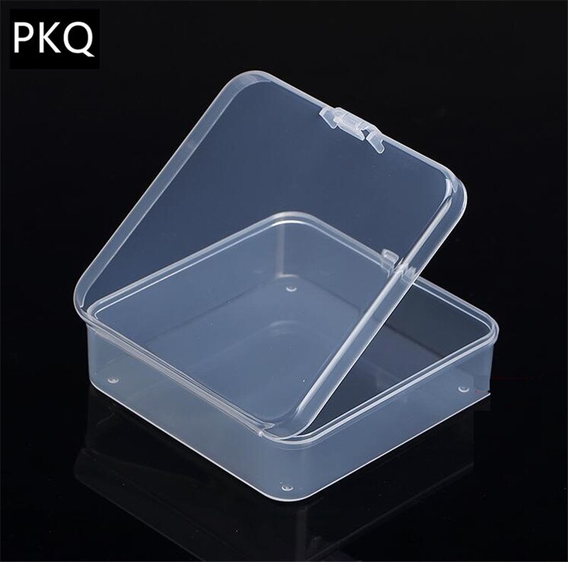 Transparent kunststoff box Lagerung Sammlungen Produkt verpackung box dressing fall Mini Fall Klar Kleine Box 21 Größen