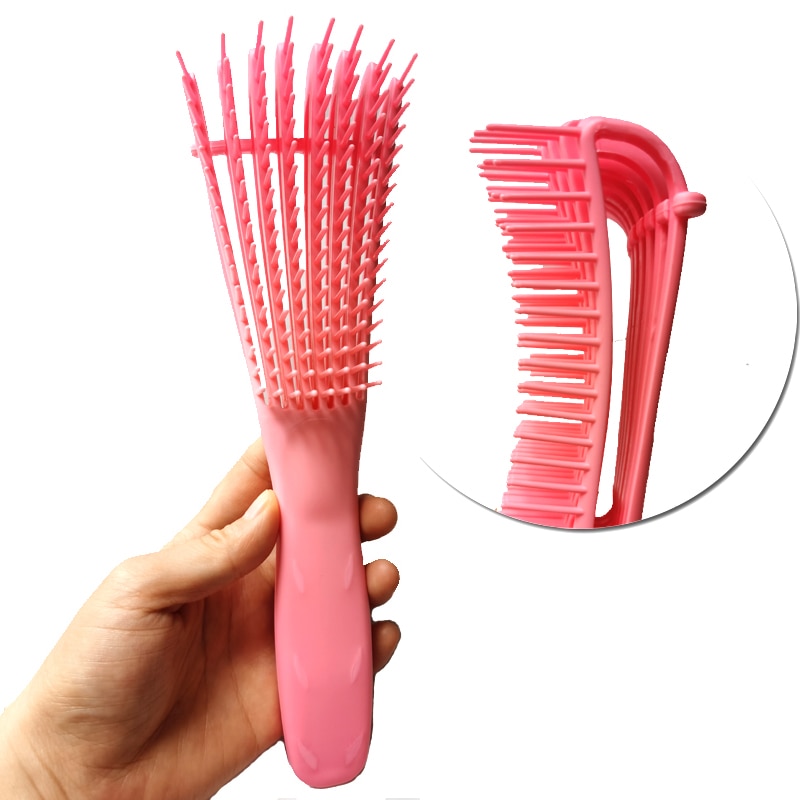 Scalp Detangling Massage Brush For Women Afro Natural Hair African 4C Kinky Curly Long Wavy Hair Scrub Styling Tool