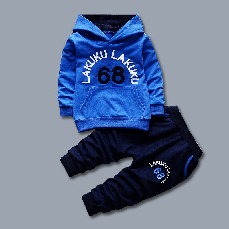 Peuterjongenskledingset, kindertrainingspak, katoenen set, 2 stuks, 5 jaar sportkleding, klein kind, hoodie, babypak, herfst