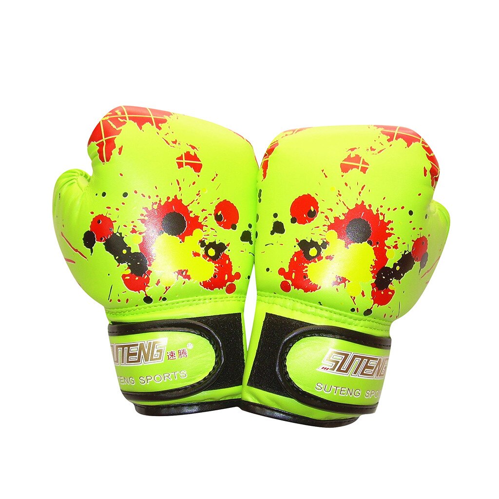 Kinderen Cartoon Bokshandschoenen Kickboksen Bokszak Training Fight Karate Muay Thai Boxeo Gratis Vechten Mma Sanda Training