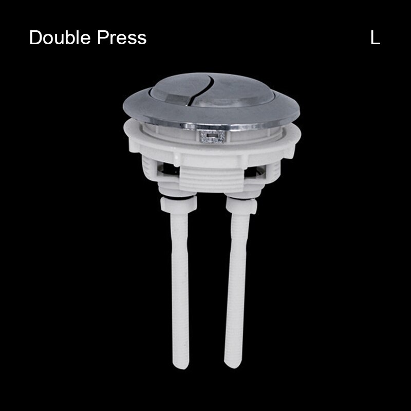 Dual Flush Toilet Commode Water Tank Push Button Tool Durable GQ