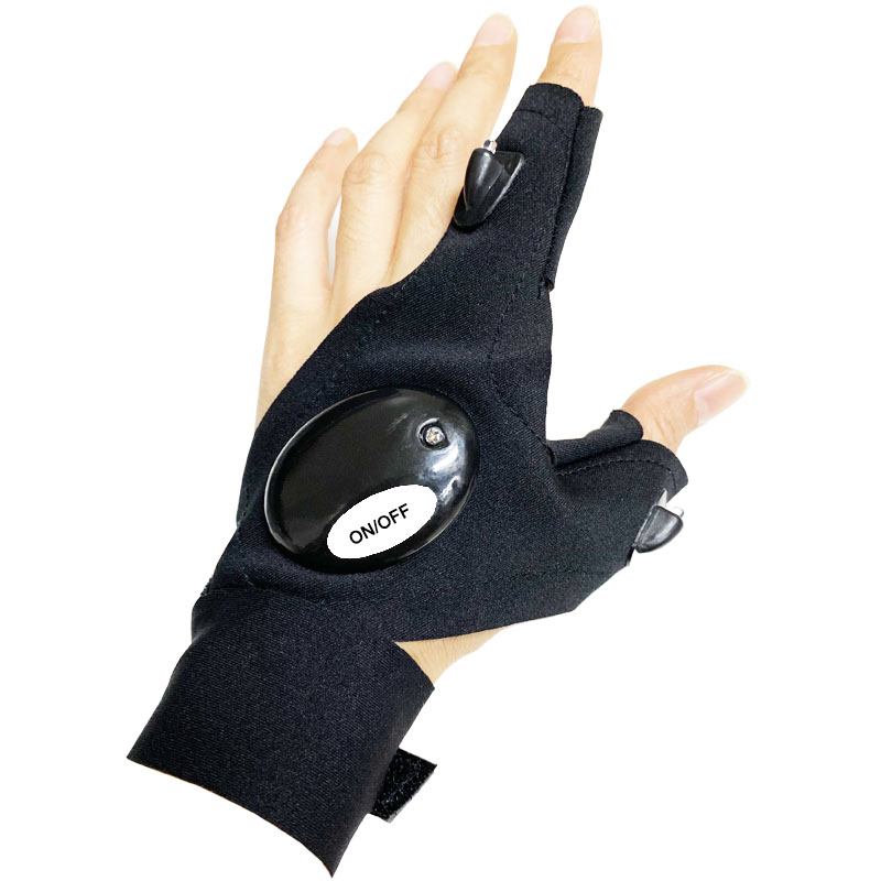 Night maintenance lighting tool 2 - finger LED gloves