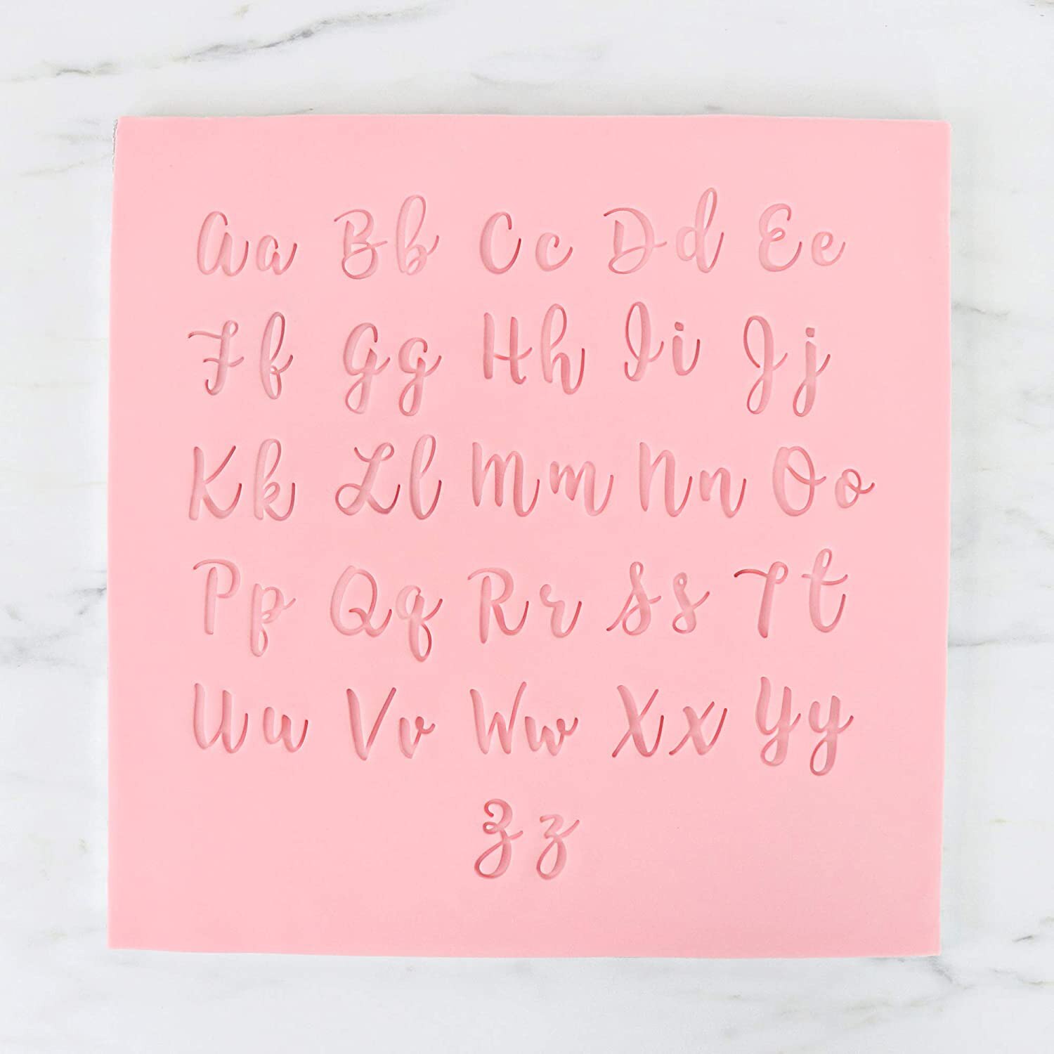 Molde con letras y números del alfabeto para manualidades, herramienta de decoración para pasteles, galletas, galletas, cortador en relieve, Fondant de azúcar