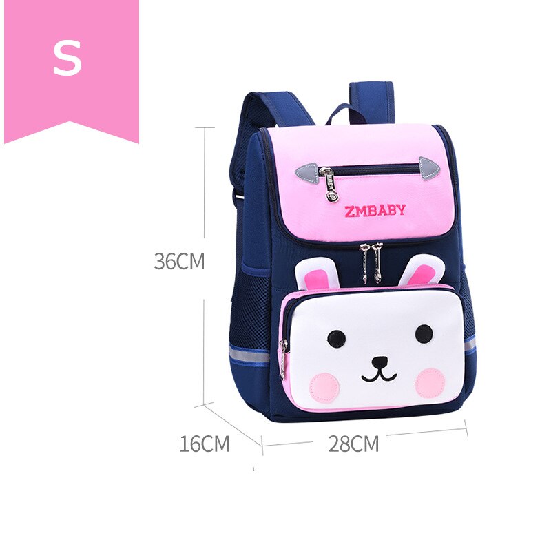 Leuke Cartoon Konijn Prinses School Rugzak Voor Meisjes 3 Maten Primaire Schooltassen Kids Travel Rugzakken Mochila Escolar