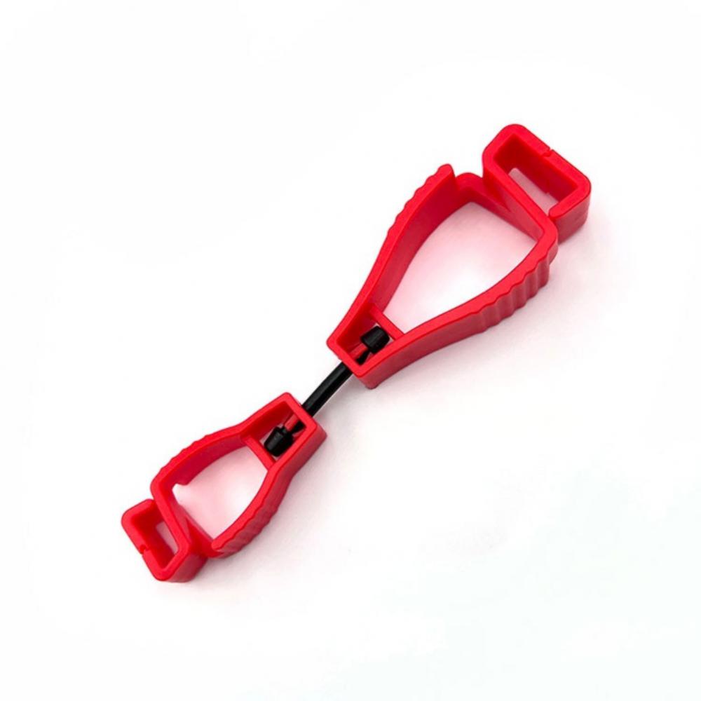 Plastic Handschoen Clips Arbeidsbescherming Handschoen Klem Grijper Vanger Met Hangende Gespen Anti Verlies Clips Outdoor Multifunctioneel Gereedschap