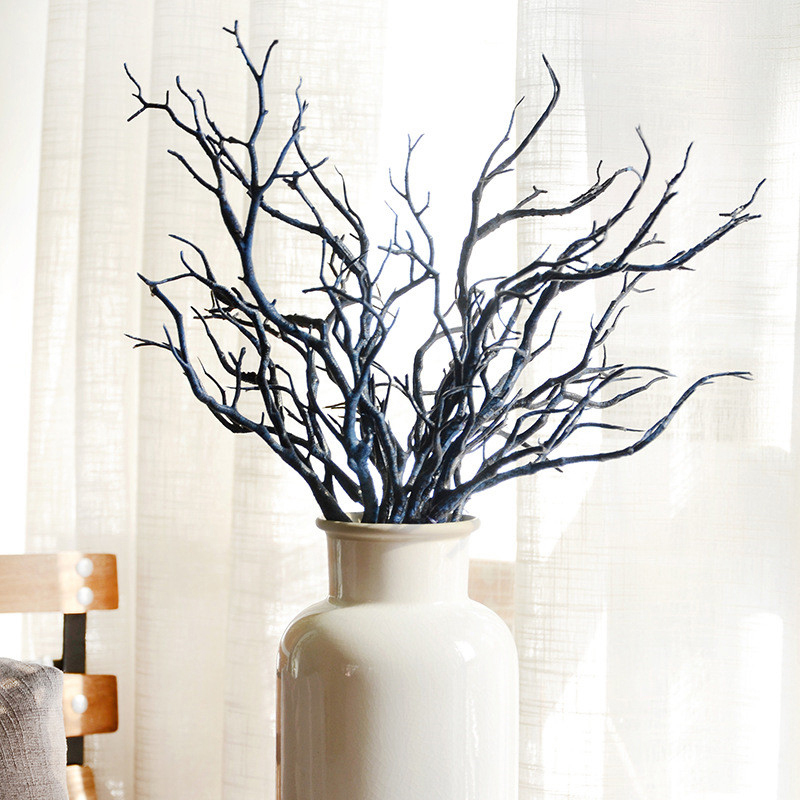 Kunstmatige lange boomtak DIY Party zwarte decoratie Plant Dark Magic Style Boom voor Hotel Store Restaurant Decor