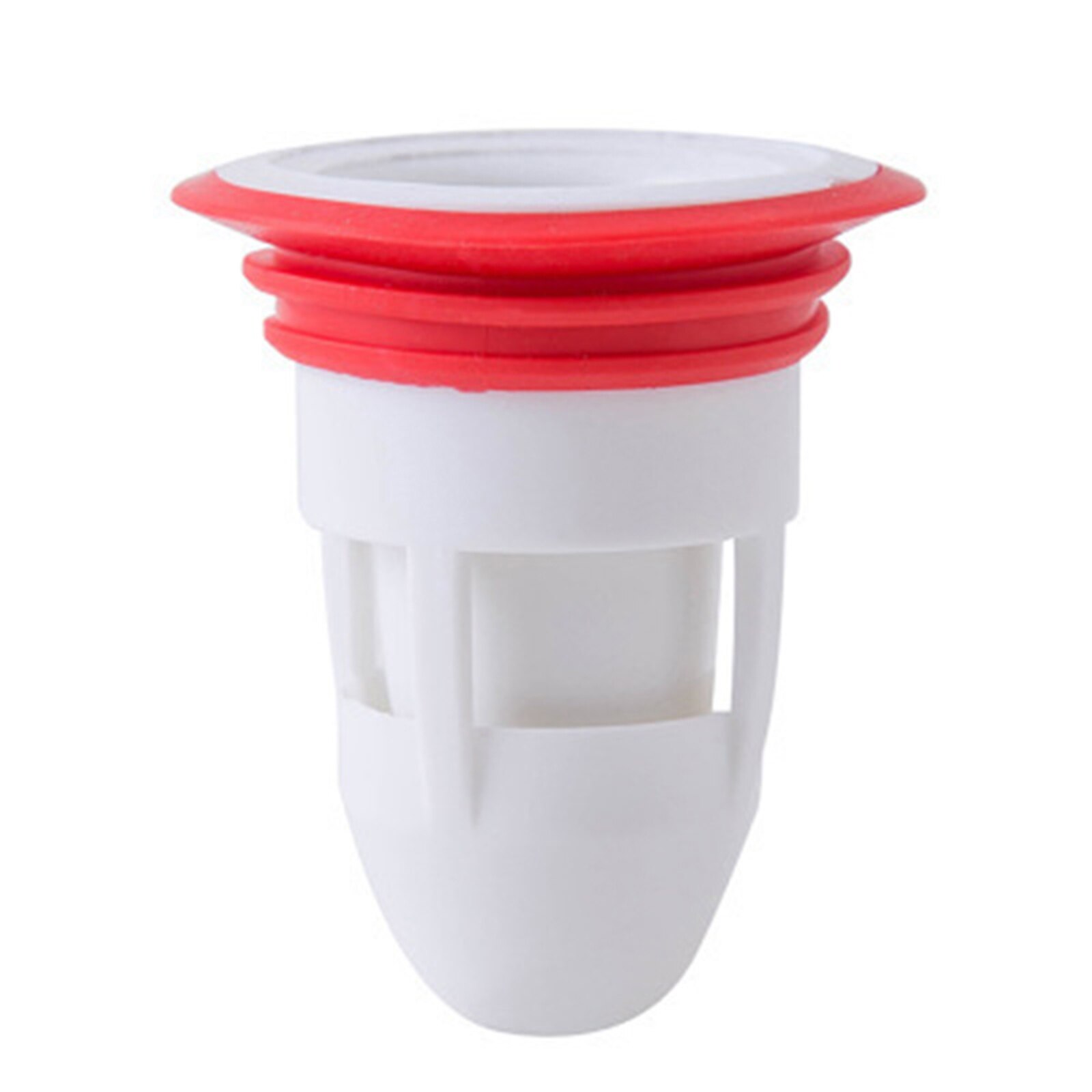 1/2/5pcs One-Way Drain Seal Valves Bathroom Kitchen Drain Cover Isolate Drain Pipe Smell JA55: White 5PCS