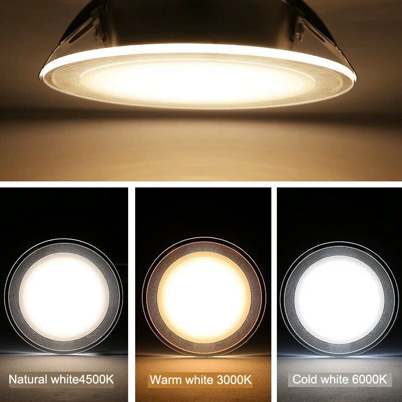 LED Downlight 230V 5W 7W 9W 12W 15W Recessed LED Spot Lighting Bedroom Kitchen bathroom Indoor led down light lamp