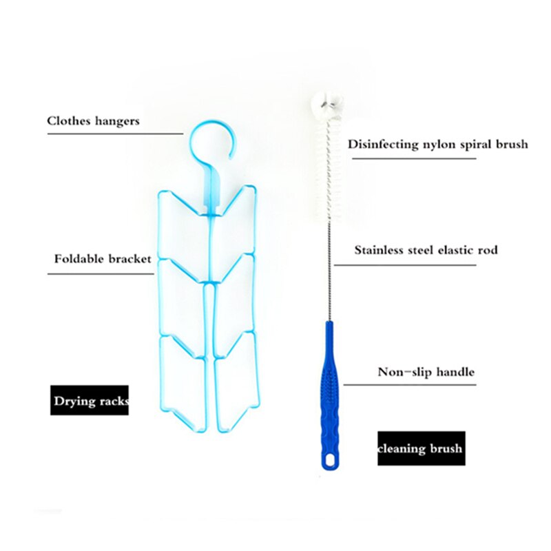 Reinigungsbürste Für Trinkblasen - 98cm Edelstahl-Bürste Für Hydration Packs & Schläuche