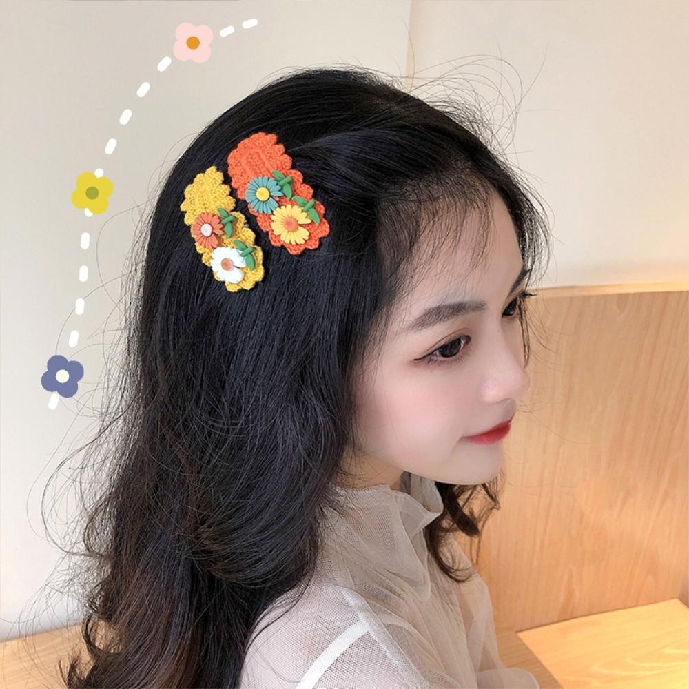 Pince à cheveux coréenne pour filles | Pince à cheveux BB bouclée, pince épingles à cheveux, mignonne fille femmes, barette bébé, accessoires pour cheveux