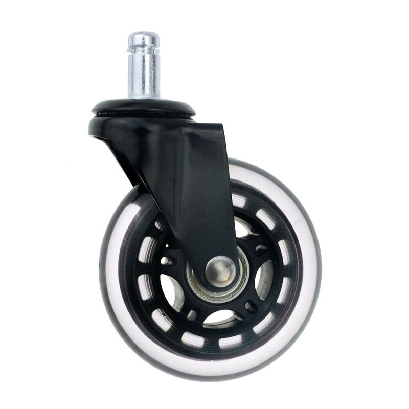 1 szt. Krzesło biurowe na kółkach koła 3 Cal obrotowe gumowe kółka nowość