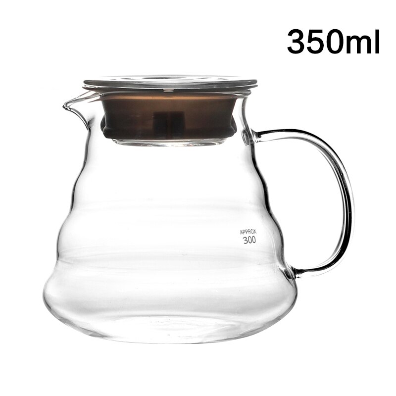 1-4 Cups Coffee Dripper Bookable Time Coffee Drip Filter Cup Permanent Pour Over Coffee Maker Engine PP material: 350ml