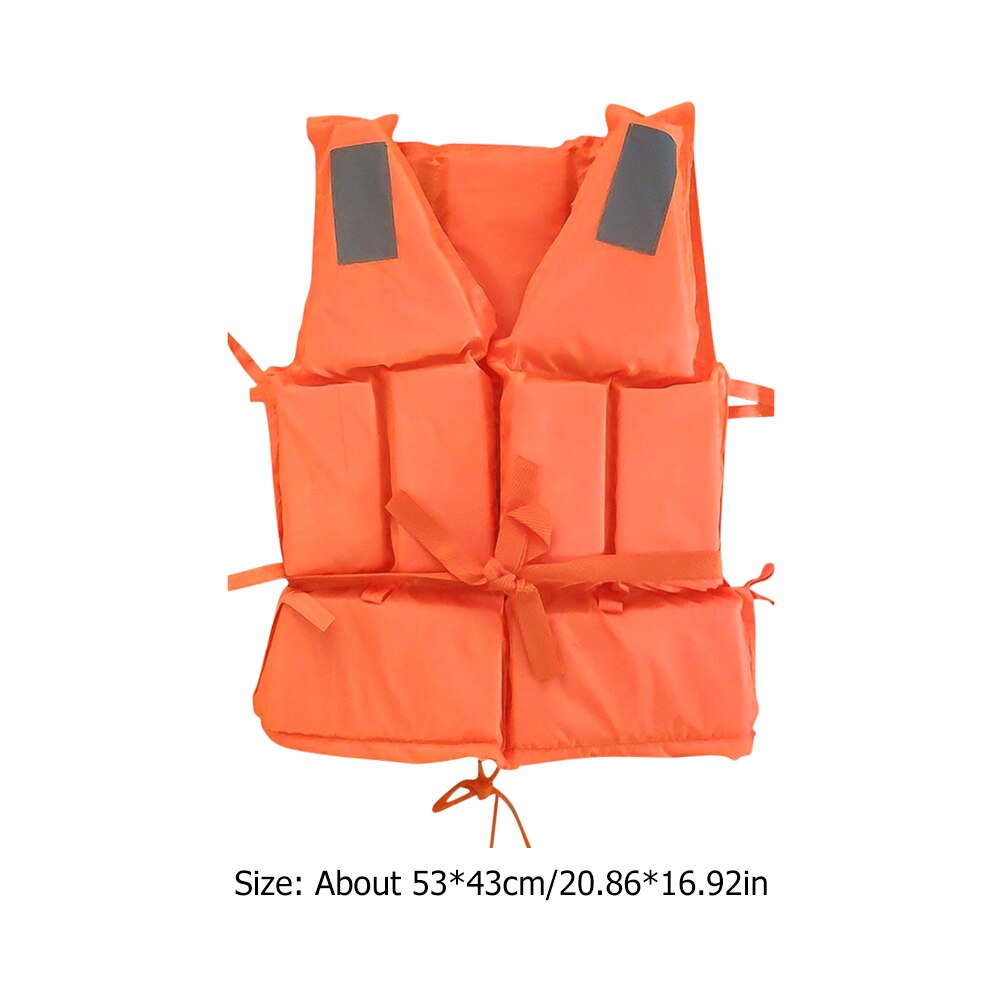 Adult Life Jacket Swimming Boating Drifting Life Vest Clothes with Whistle swimming snorkeling wear fishing suit