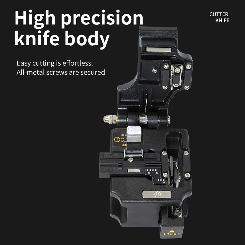 SKL-8A Optical Fiber Cutting Knife Cable Fiber Cleaver Fiber Optic Cutter Melt Fiber Cleaver Kit Fiber Optical