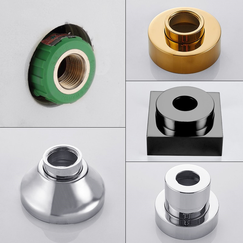 40 graden verstelbare kraan schuin gebogen voet excentrische schroef hoekkraan adapter douche conversie voet corrector accessoires (26 mm