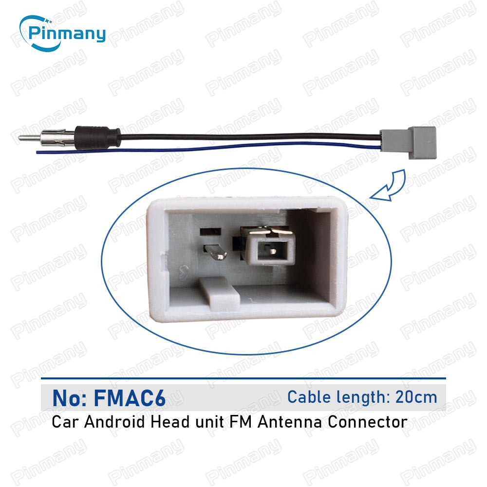 Car Stereo Audio Antenna Adapter Vehicle FM AM Radio Aerial Extension Android head unit elbow Antenna Male To Female Plug Cable: Yellow