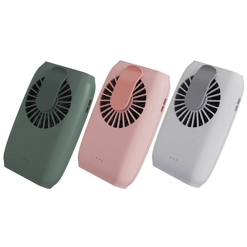 Usb-zakventilator, stille kleine, draagbare handventilator, luchtreiniging, draagbare mini-ventilator, oplaadbaar usb-ventilator
