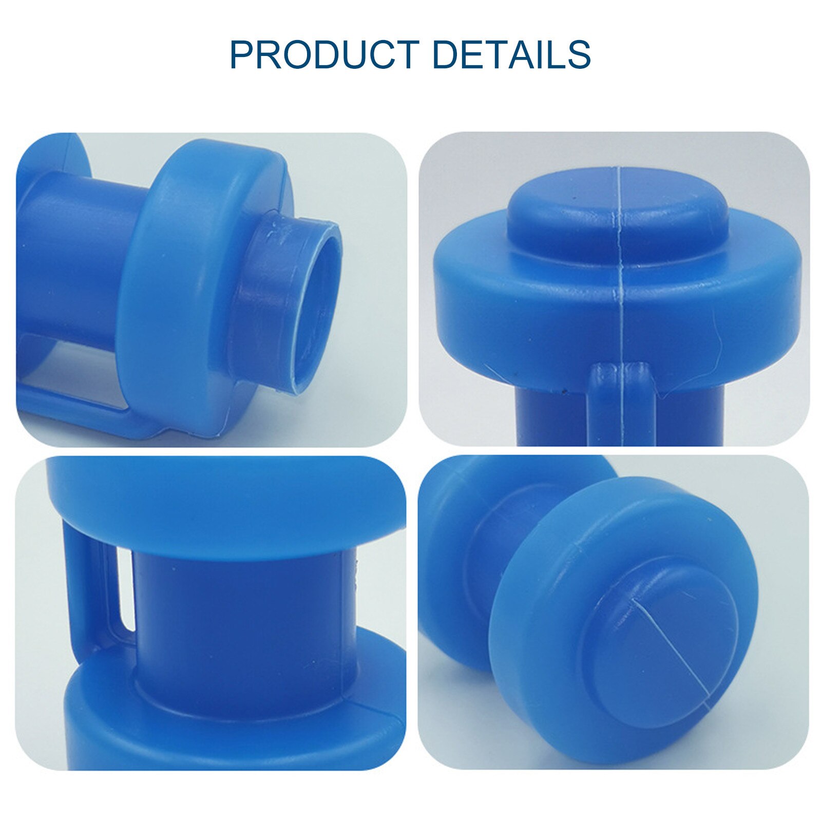 8PCS Trampoline Protective Cover Cap Trampoline Net Protective Cover Trampoline Pole Cap For Net Hook For Trampoline