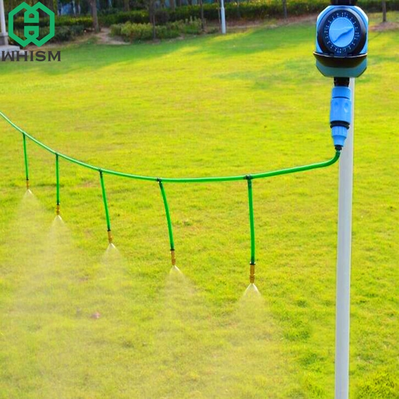 WHISM 5 STUKS Verstelbare Messing Spray Sprinklers Nozzle Verneveling Systemen Verneveling Strooi Voor Tuin Gazon Water Irrigatie Tool