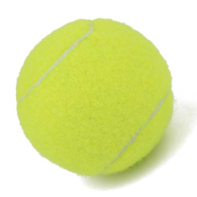 2pcs Reinforced Rubber Tennis Ball Shock Absorber High Elasticity Durable Training Ball for Club School Training