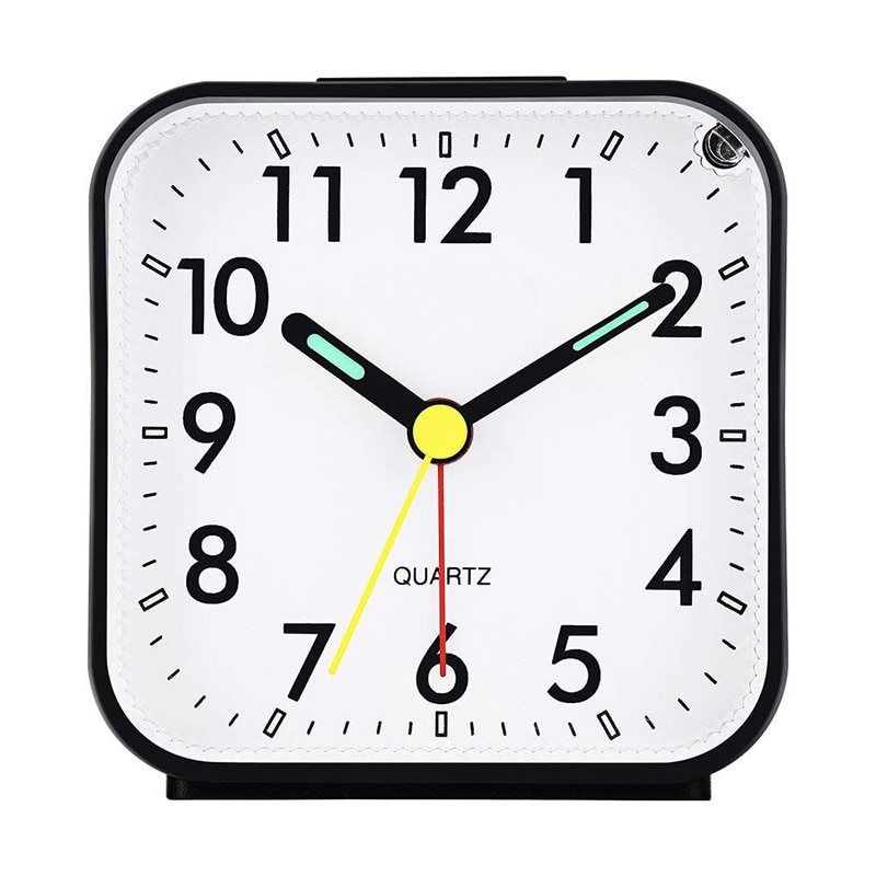 Silent Alarm Clock Electronic Digital LED Night Luminous Children's Alarm Clock With Sound Snooze Function Table Desktop Beside