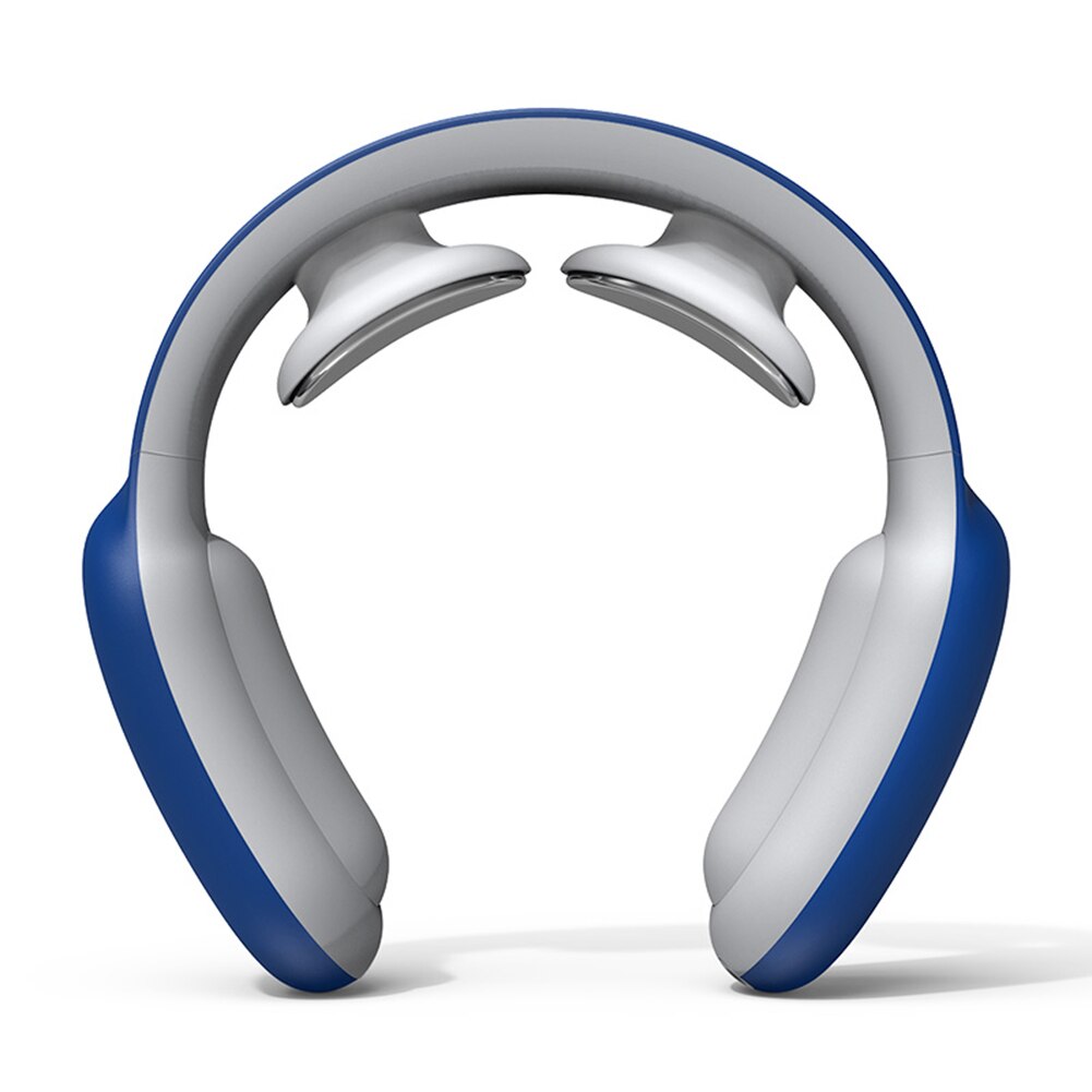 USB Intelligent Remote Control Back and Neck Massager Shoulder Massage Instrument Heating Pain Relief Health Care Relaxation: Blue