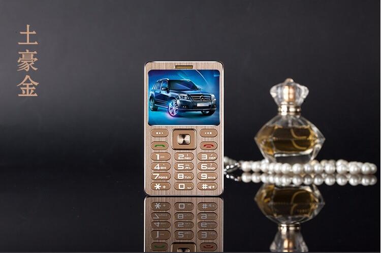 Kaart Telefoon A10 Mini Luxe Mobiele Telefoon Bar Dual Sim Mp3 Bluetooth Dial 3.5mm Koptelefoon Jack Remote Camera Push -knop Mobiele Telefoon: Russia Key Add 8G T / Goud