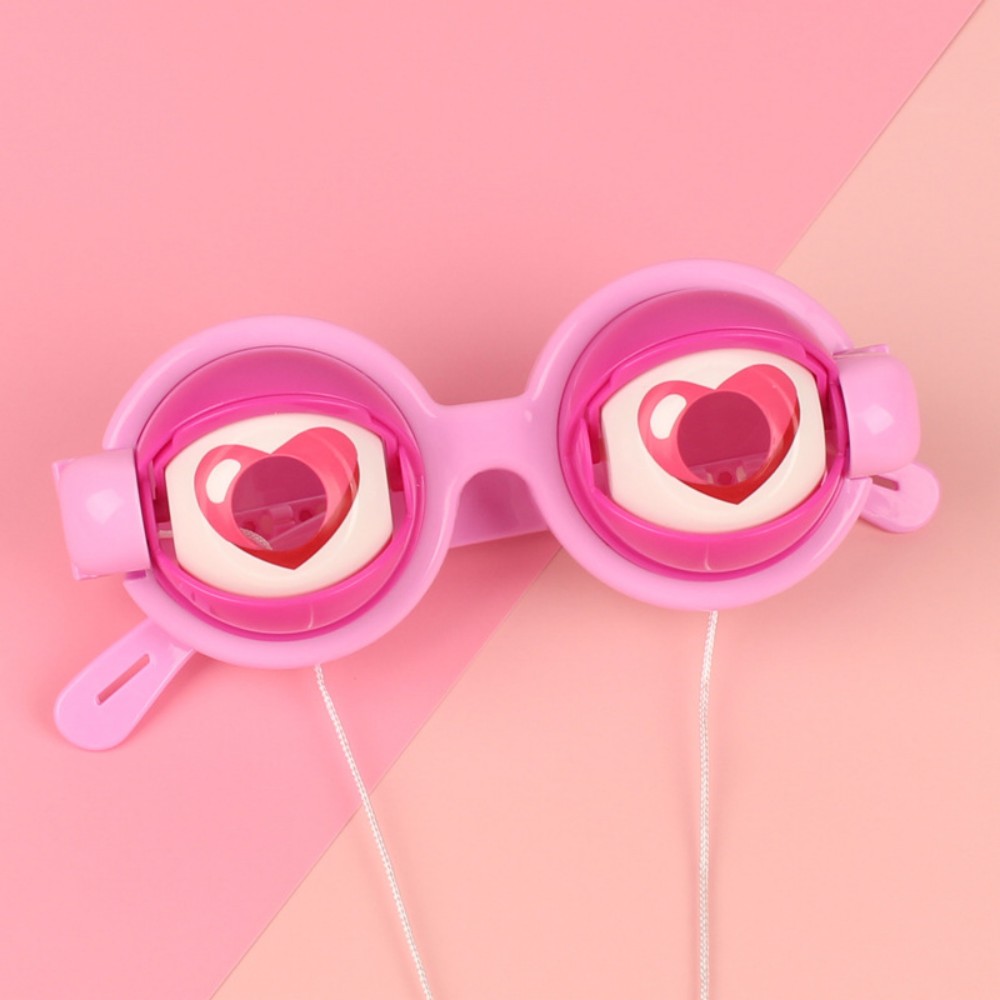 Novedad creativa, gafas de broma divertidas para niños, juguetes de plástico con ojos locos, juguetes de , trucos para niños, de Navidad y cumpleaños: Blanco