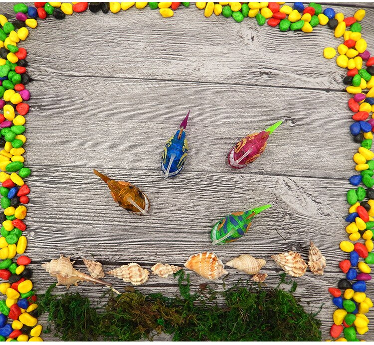 Aquarium grappig zwemmen elektronische vis geactiveerd batterij aangedreven speelgoed huisdier voor vissen tank decoreren vis lantaarn vis