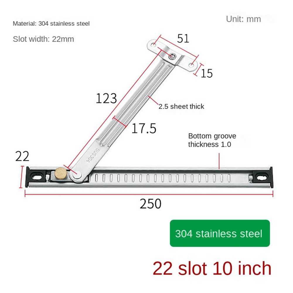Stainless Steel Window Windproof Brace Window Support Limiter Angle Controller Children Safety Lock Practical Window Hardware: Yellow